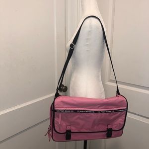 Polo Ralph Lauren crossbody book bag